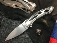 Full Custom Decepticon (damascus, Ti, timascus, bearings)