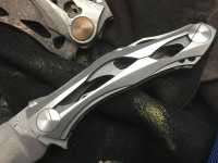 Full Custom Decepticon (damascus, Ti, timascus, bearings)