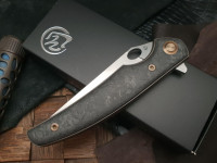 Cheburkov Voron Brnz (Ti, M390, CF)