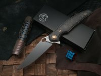 Cheburkov Voron Brnz (Ti, M390, CF)