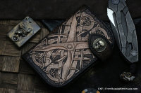 Custom Leather Wallet CKF Tegral-1