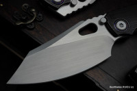 $150 First payment ($730 total) - CKF/Rotten Evo 3.0C (dark Ti handle, ZircuTi pivot collar, Zirc backspacer, Ti clip, M390 handrubbed satin)