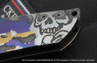 One-off CKF/Matthew Christensen Big Brutus knife -Pixul-  