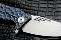 DISCONTINUED - Morrf-2 Knife (Evgeny Muan design, S35VN, bearings, anodized Ti)