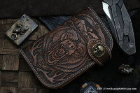 Custom Leather Wallet CKF Medved-1