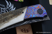 Seraphim Knives Yakuza mini (Laminated steel,Tim, deer horn)