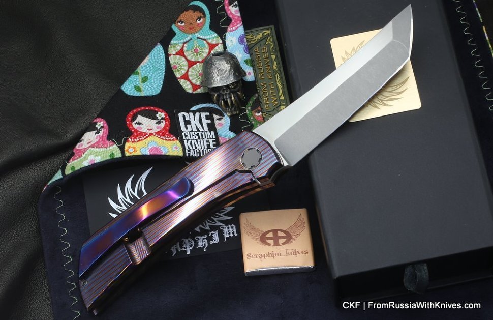Seraphim Knives Yakuza mini (M390,Tim)