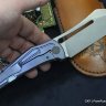 Seraphim Valkyrie custom knife (M390, Ti, stonewash)