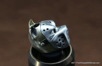 Brass Bead 55 Hot Dog (2 metal parts)  