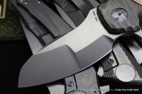 Customized PeaceDuke (M390, Ti, mokume)