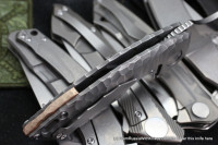 Customized PeaceDuke (M390, Ti, mokume)