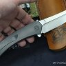 Seraphim Vect custom knife (M390, Ti) 