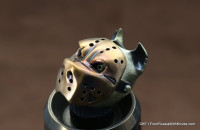 Brass Bead 55.1 Hot Dog (2 metal parts) 