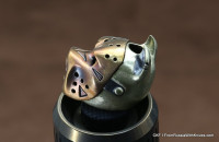 Brass Bead 55.1 Hot Dog (2 metal parts) 