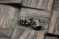 Brass pair of mini-beads Kratos Fist 19.1