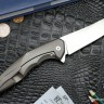 DISCONTINUED - ELF Knife (Anton Malyshev design, S35VN, bearings, titanium+CF)
