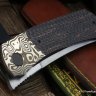 Seraphim Yakuza M custom knife (M390, Tim clip, Mokuti) 