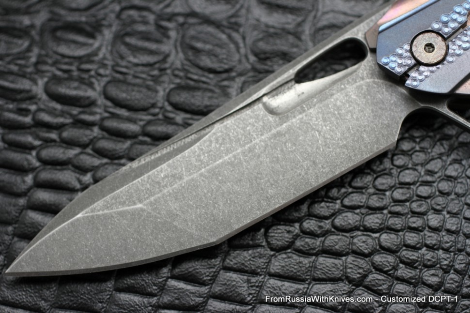 #2 Customized Decepticon-1 Knife (Alexey Konygin design, Stas Bondarenko customization)