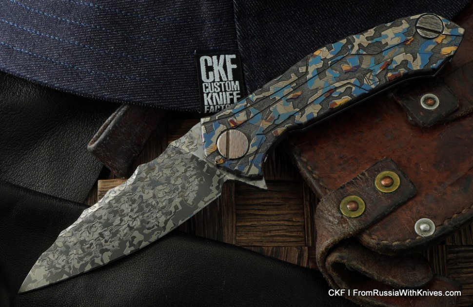 One-off CKF T92 knife -OBLEZK-