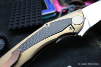 #1 CKF Sablya customized (M390, Ti+CF, bearings)