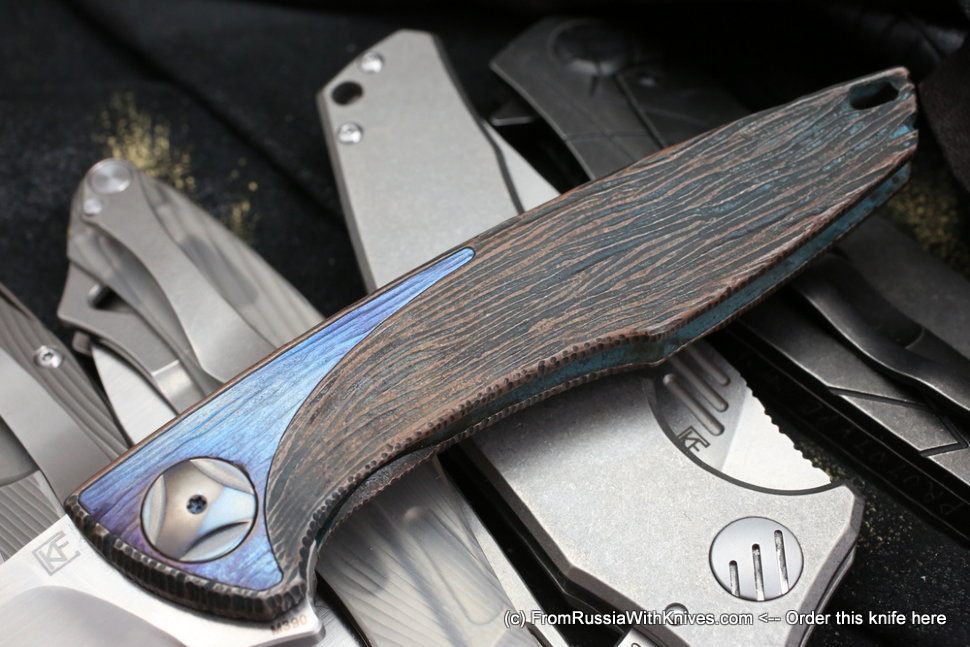 Customized Tegral knife -WOODY -