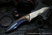 One-off customized Tegral knife -СС-