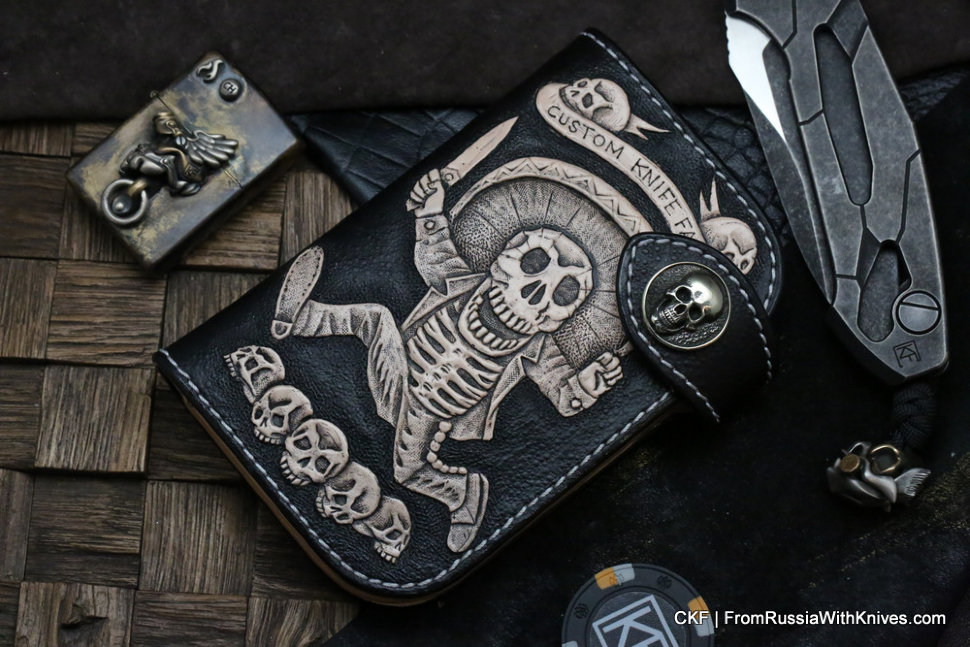 Custom Leather Wallet CKF Mex-2