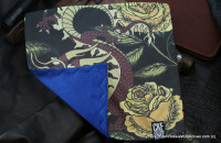 Super EDC hank cotton+microsuede #90