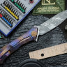 #21 Rabbit Knife customized (Alexey Konygin design, s35vn, titanium, bearings)