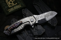 One-off PeaceDuke (M390, Ti, mokume)