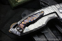 One-off PeaceDuke (M390, Ti, mokume)