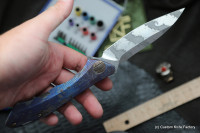 #19 Rabbit Knife customized (Alexey Konygin design, s35vn, titanium, bearings)