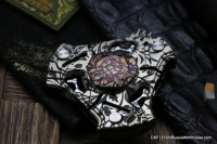 One-off CKF Pepyakka 3K fidget spinner puzzle