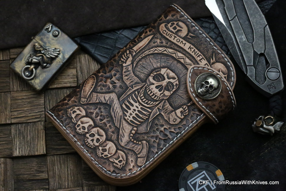 Custom Leather Wallet CKF Mex-4