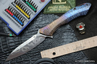 #22 Rabbit Knife customized (Alexey Konygin design, s35vn, titanium, bearings)