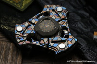 One-off CKF Pepyakka 3K fidget spinner puzzle