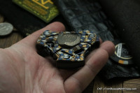 One-off CKF Pepyakka 3K fidget spinner puzzle