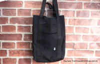 Fully Handmade CKF Tote Bag (black) 