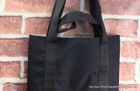 Fully Handmade CKF Tote Bag (black) 