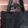 Fully Handmade CKF Tote Bag (black) 