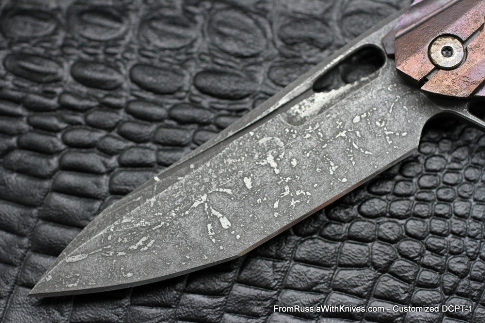 #7 Customized Decepticon-1 Knife (Alexey Konygin design, Stas Bondarenko customization)