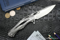 Discount: Decepticon-1 Knife (Alexey Konygin design, s35vn, bearings, titanium)