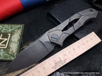 DISCONTINUED - Ratata BLK (M390, Ti, bearings)