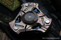 One-off CKF Pepyakka 3K fidget spinner puzzle