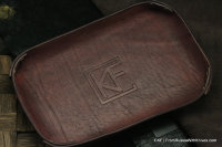 Custom CKF leather EDC tray 2