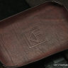 Custom CKF leather EDC tray 2