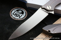 DISCONTINUED - MILK (Alex Vorobyov, M390, Ti anod, bearings, handrubbed satin)