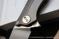 DISCONTINUED - MILK (Alex Vorobyov, M390, Ti anod, bearings, handrubbed satin)