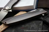 DISCONTINUED - MILK (Alex Vorobyov, M390, Ti anod, bearings, handrubbed satin)