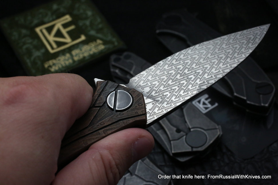 One-off CKF T92 knife -CPPRUZ-
